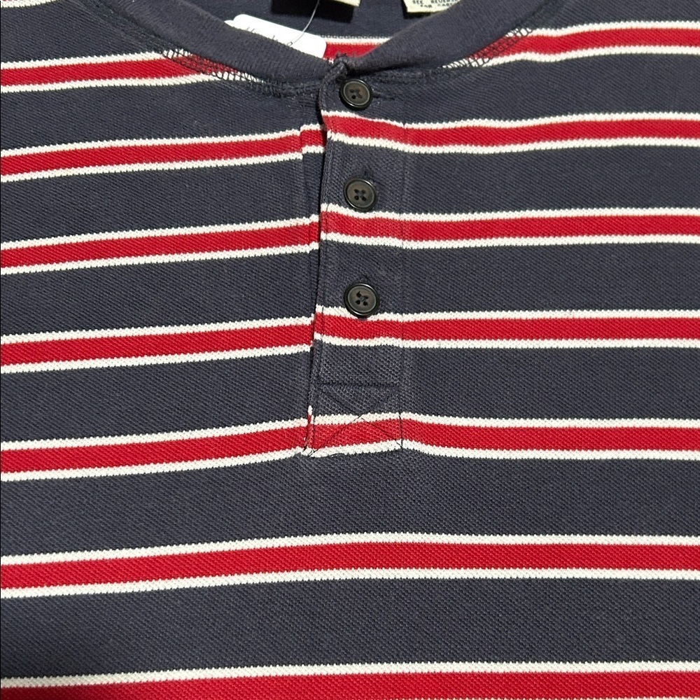 Vintage Gap Striped Henley - Picture 3 of 4